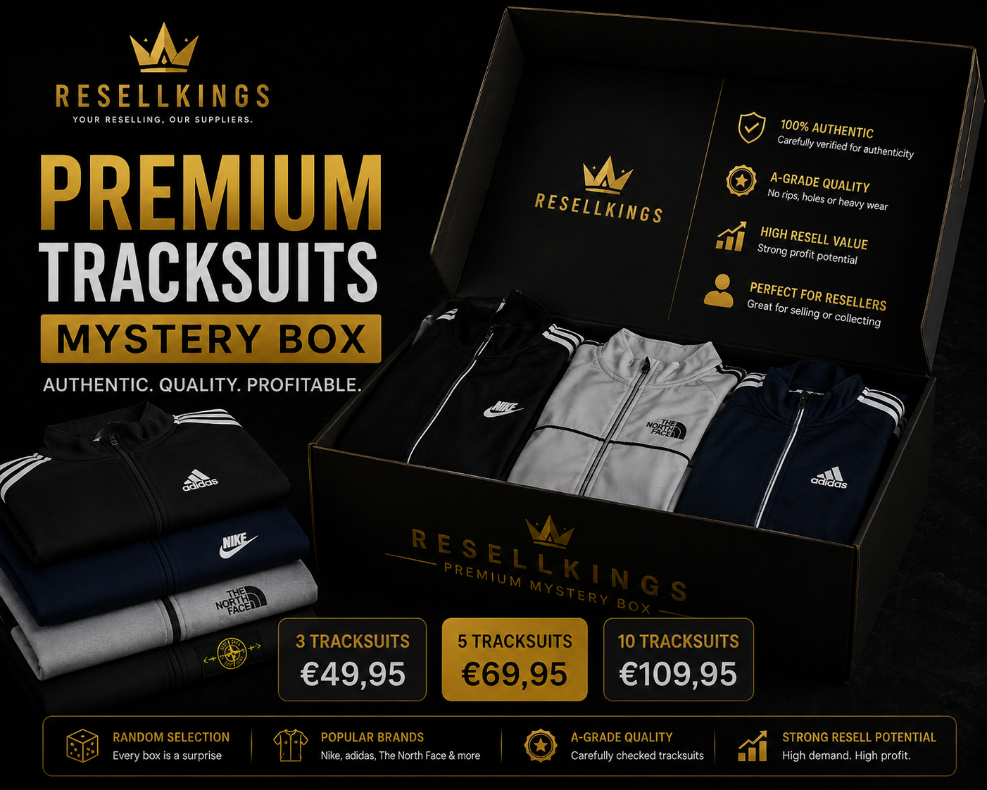 Reseller Box - Populair Tracksuits